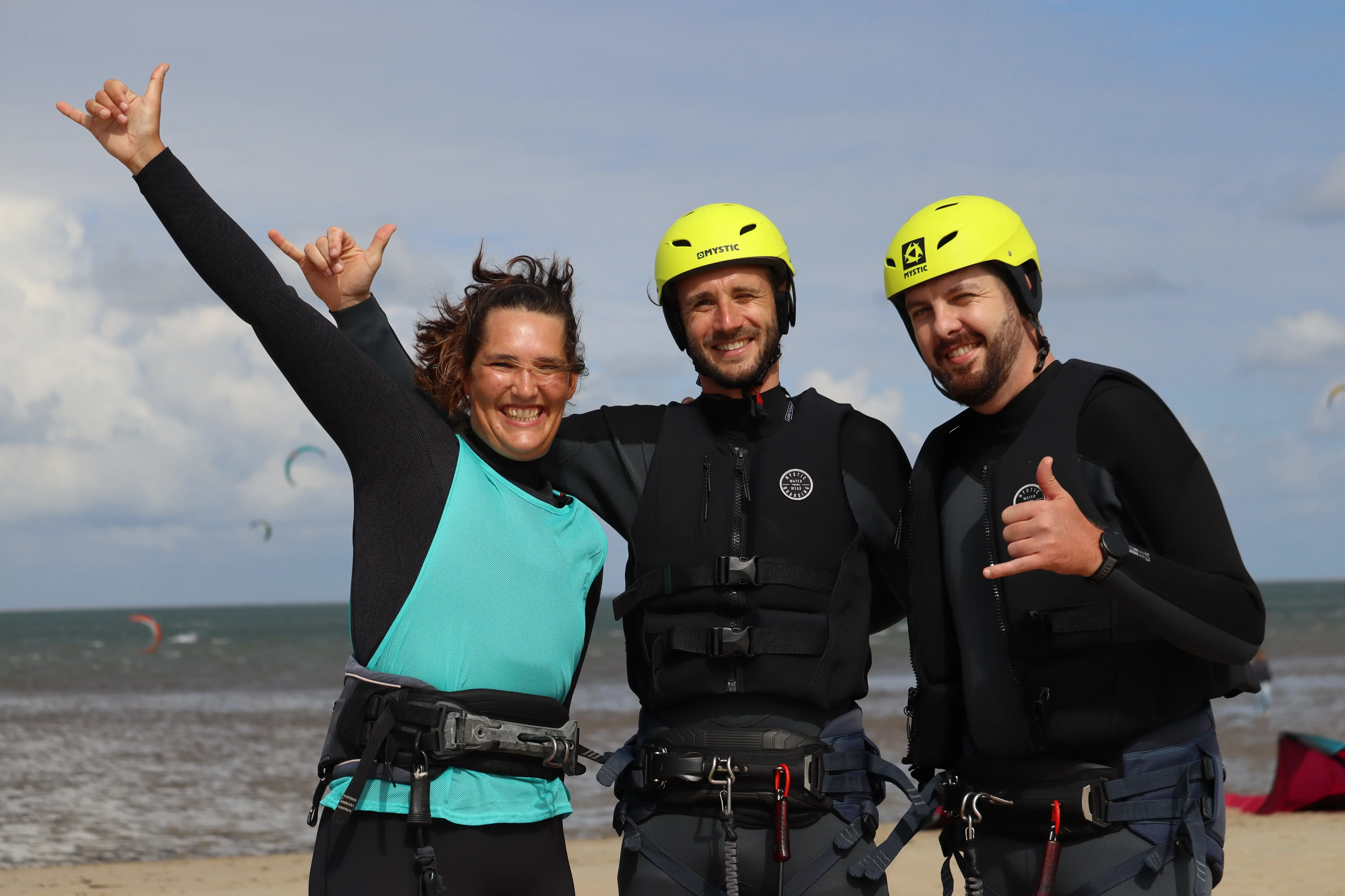 Kleine kitesurfschool Brouwersdam — Kite Beyondthorizon, klein en persoonlijk